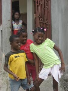 Friendly Haitian Children
